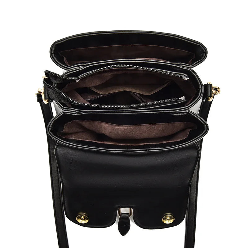 Pink Leather Shoulder Bags Small Chains Flap Bags