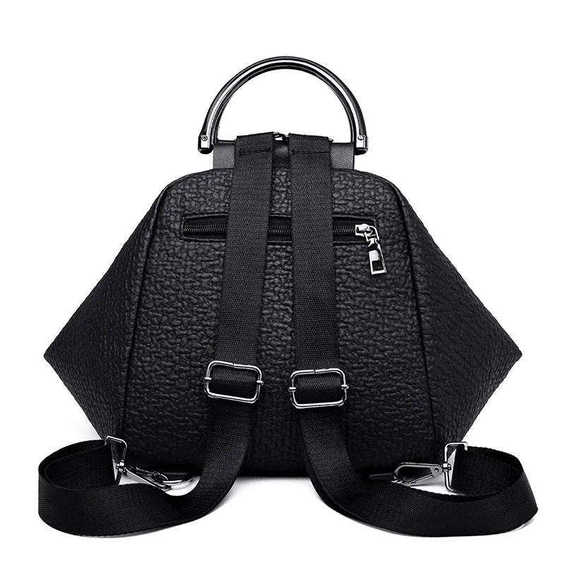 Women's Multifunctional Backpack Handbag, Shoulder Bag, Messenger Bag