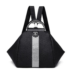 Women's Multifunctional Backpack Handbag, Shoulder Bag, Messenger Bag