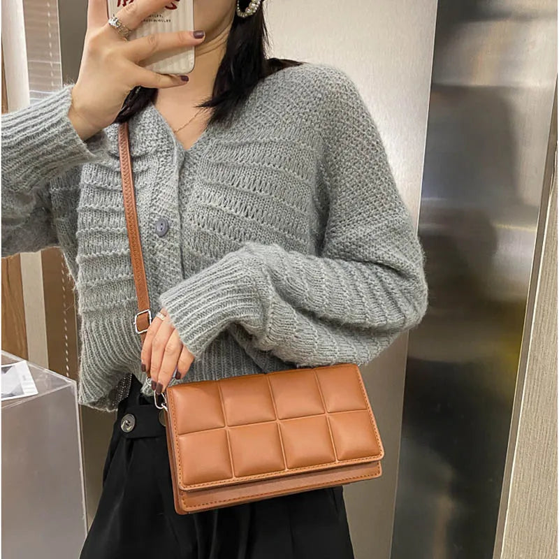 Small Square Shoulder Bag Women's Purse