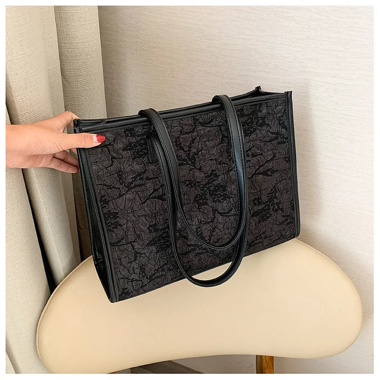 French Niche Texture Shoulder Bag for Women