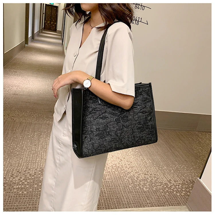 French Niche Texture Shoulder Bag for Women
