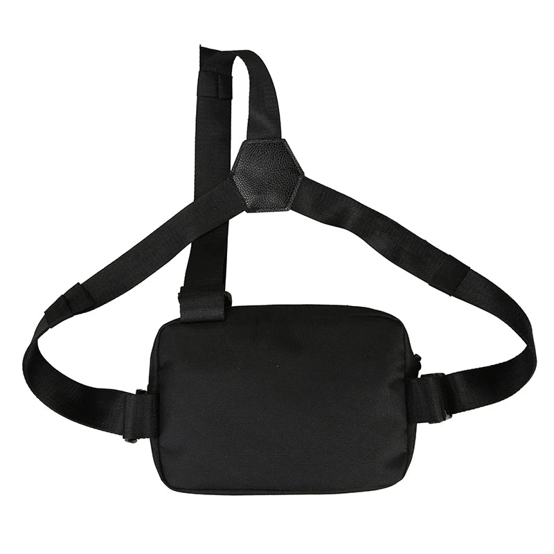 Tactical Chest Utility Bag Men Hip-hop Functional Vest Streetwear Chest Bags