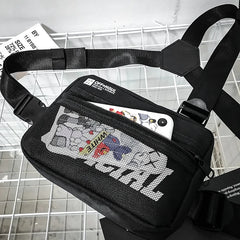 Tactical Chest Utility Bag Men Hip-hop Functional Vest Streetwear Chest Bags