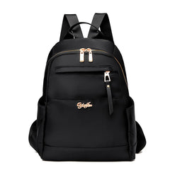 Women Oxford Backpack Waterproof Large Capacity Canvas Bagpack