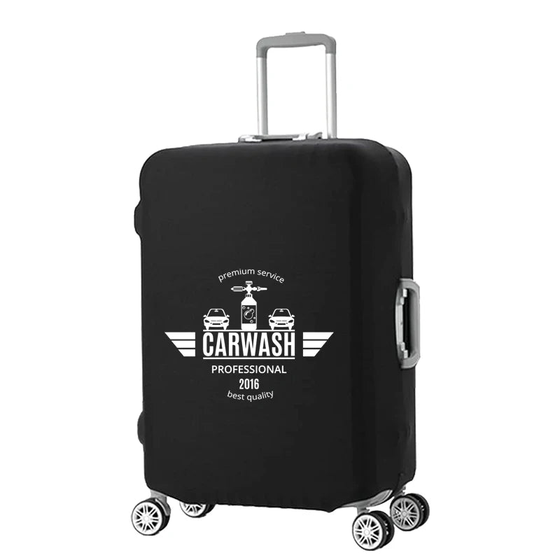 Floral Pattern Luggage Cover Dustproof Elastic Cover 18-32 Inch Travel