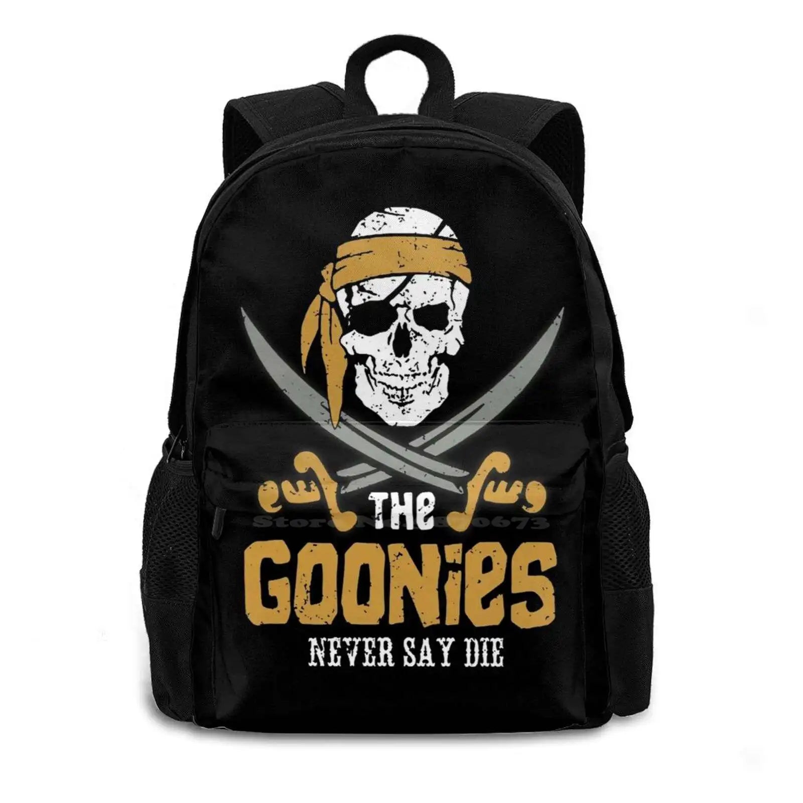Blade Skull Goonies Christmas Ugly Travel Laptop Bagpack Bags