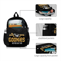 Blade Skull The Goonies Four Faces Christmas Ugly Travel Laptop Bagpack