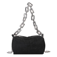Bling Diamond Small Crossbody Messenger Bag For Women