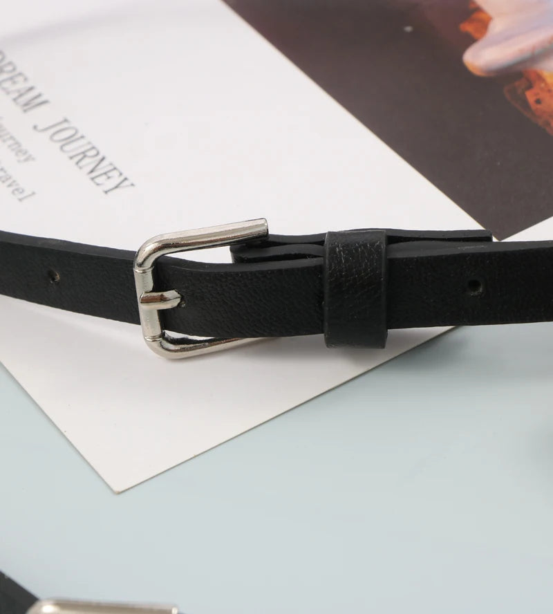 Rhinestone Triangle Mini Waist Pack Metal Chain Belt Bag