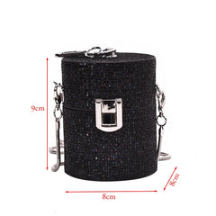 Green Rhinestone Crystal Clutch Evening Bag