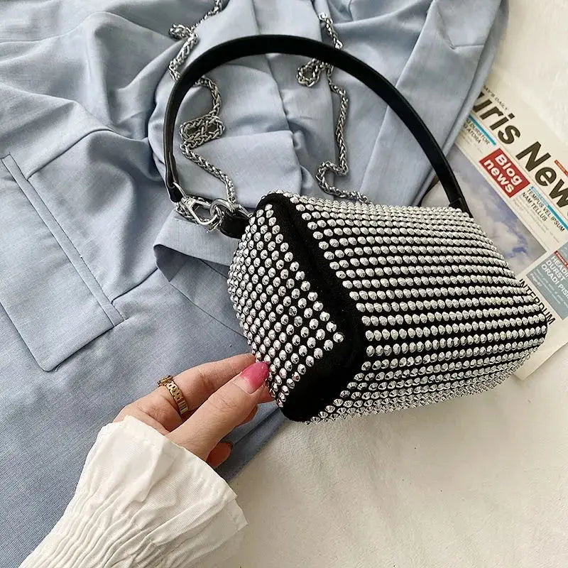 Punk Style Party Handbag Shoulder Messenger Bag