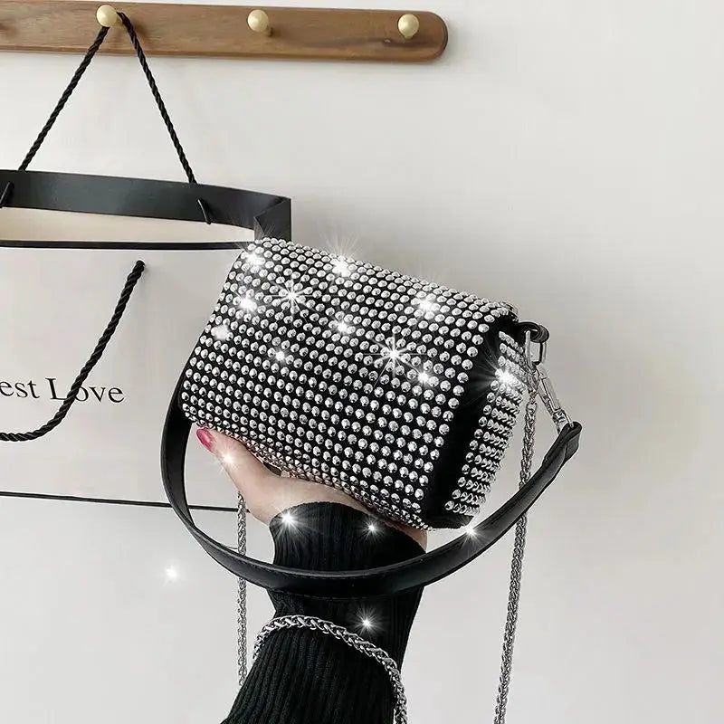 Punk Style Party Handbag Shoulder Messenger Bag