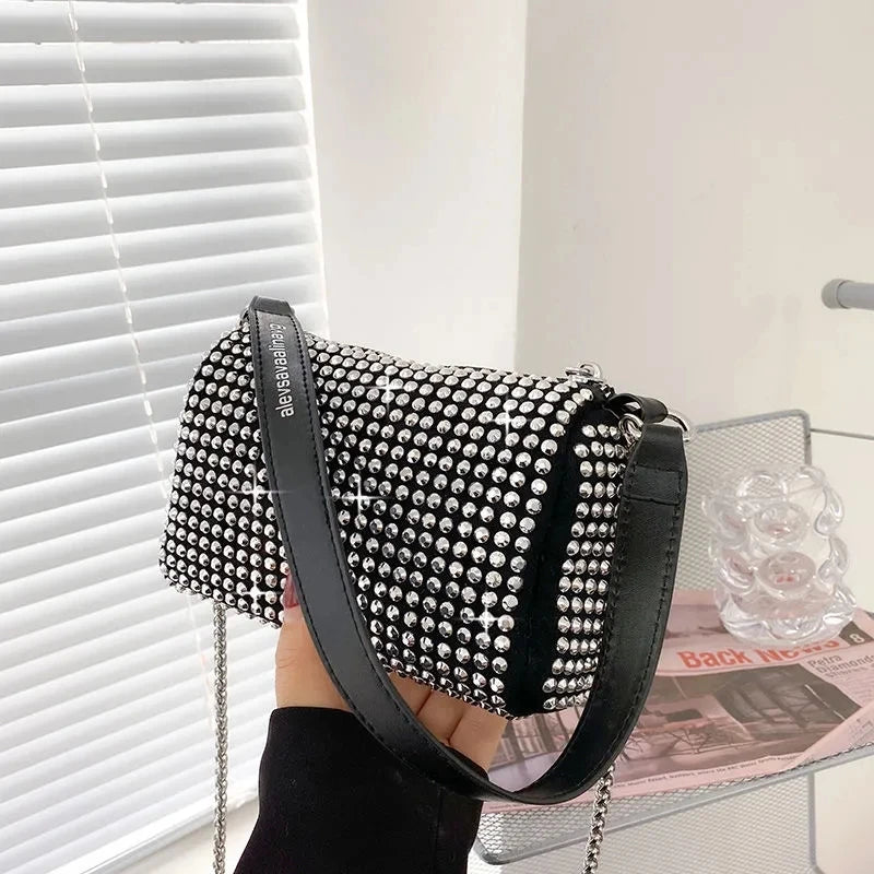 Punk Style Party Handbag Shoulder Messenger Bag