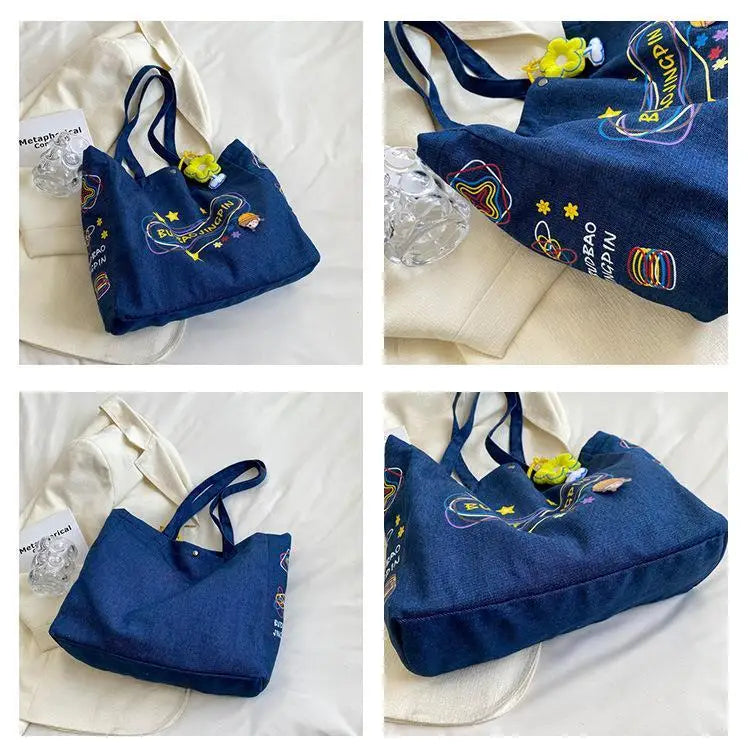 Cowboy Shopper Women Handbags Shoulder Bag Large Capacity Women Shopping Bag