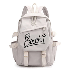 Bocchi The Rock Anime Backpack College Laptop Bag Student Gift Travel Daypack