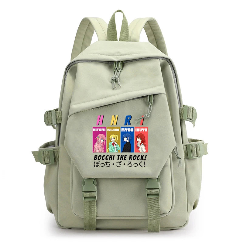 Bocchi The Rock Manga Backpack for Outdoor Sports