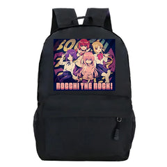 Bocchi The Rock Canvas SchoolBags Harajuku Travel Backpack