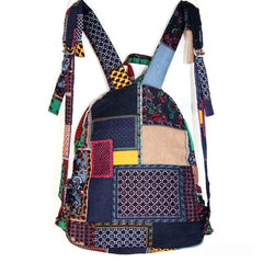 Bohemian Travel Backpack Bag Vintage Style Canvas Handbags Gift