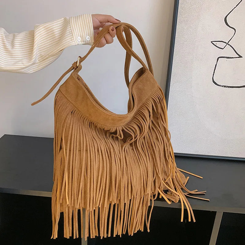 Bohemian Fringe Tassel Bags Vintage Handbags