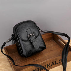 Vintage PU Leather Shoulder Bag Women Crossbody Bags Female Casual Small Purse