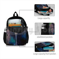 Bombay Sapphire Outdoor Hiking Backpack Waterproof Camping Travel