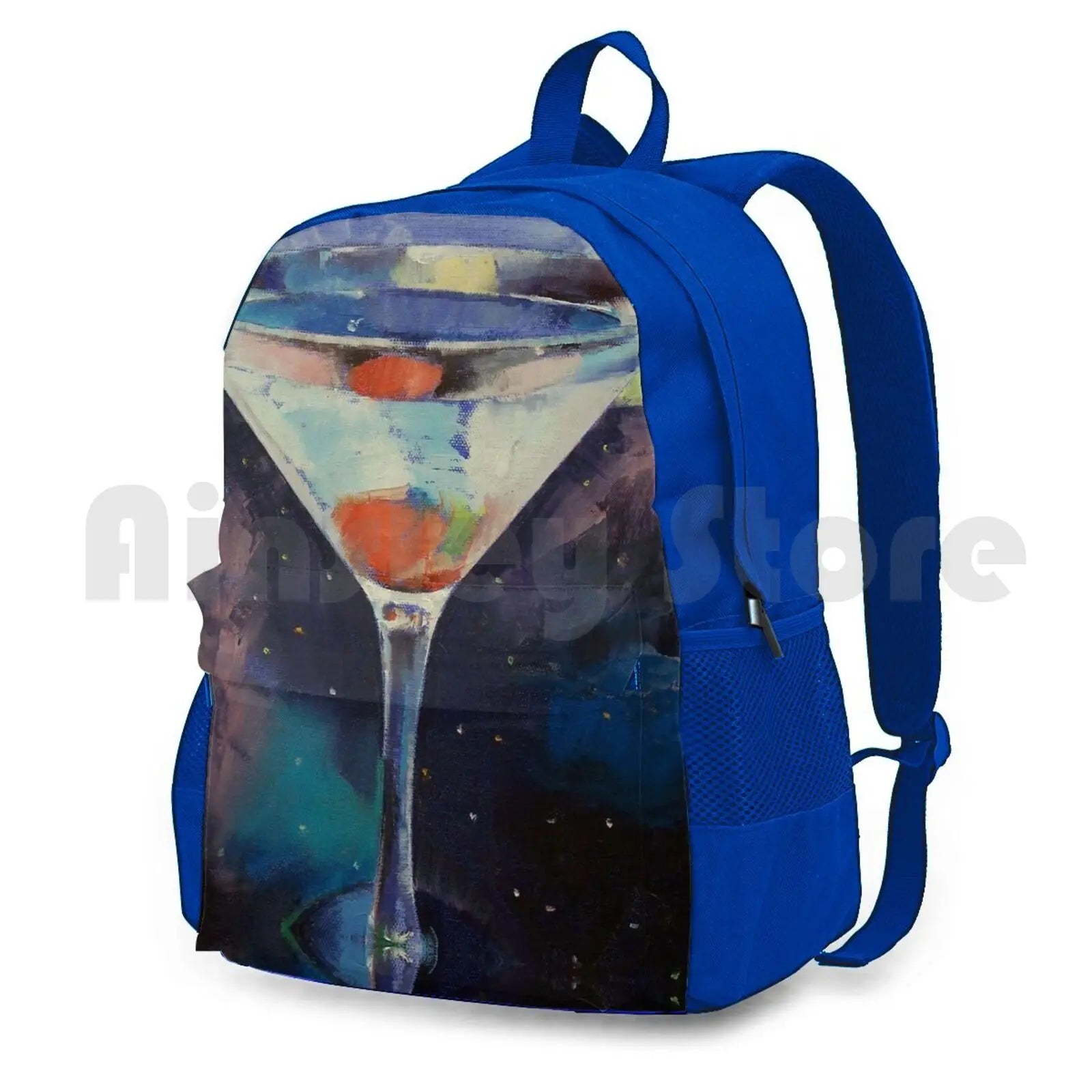 Bombay Sapphire Outdoor Hiking Backpack Waterproof Camping Travel