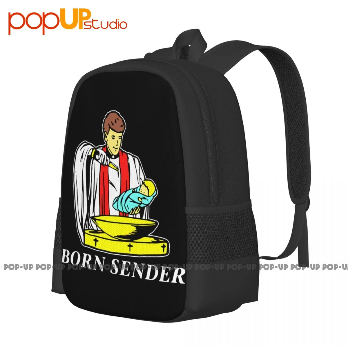 Large Capacity Gym Shoe Bag 3D Printing Backpack