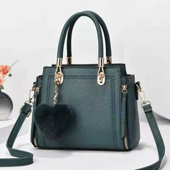 High-End Lychee Grain PU Leather Women's Handbag