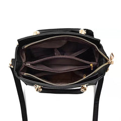 High-End Lychee Grain PU Leather Women's Handbag