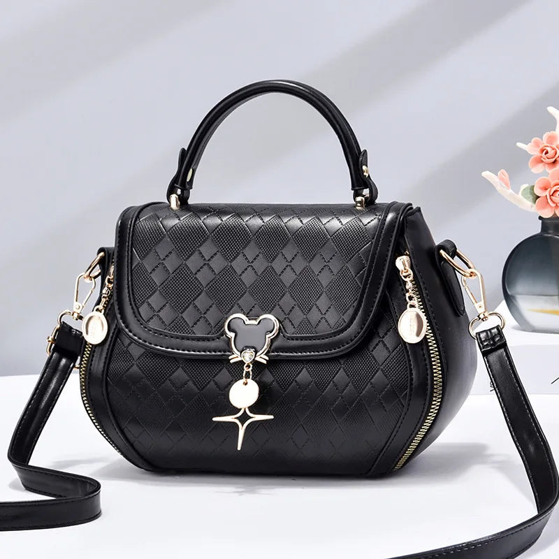 High-end Women's Messenger Bag Large-capacity Shoulder Bag