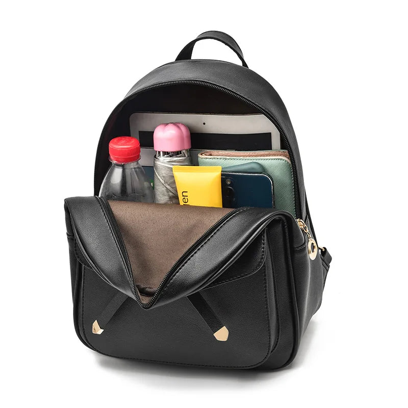 Fashionable Three Piece Bow Backpack Set