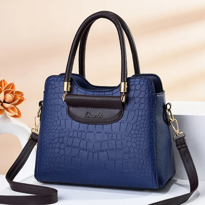 Stone Pattern One-shoulder Messenger Bag Women