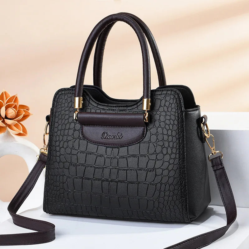Stone Pattern One-shoulder Messenger Bag Women