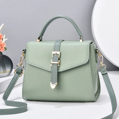 Fashion Women's Small Square Bag Soft Leather All-match Shoulder Bag
