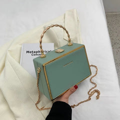 Vintage Small Totes Pu Leather Handbag And Purse For Women