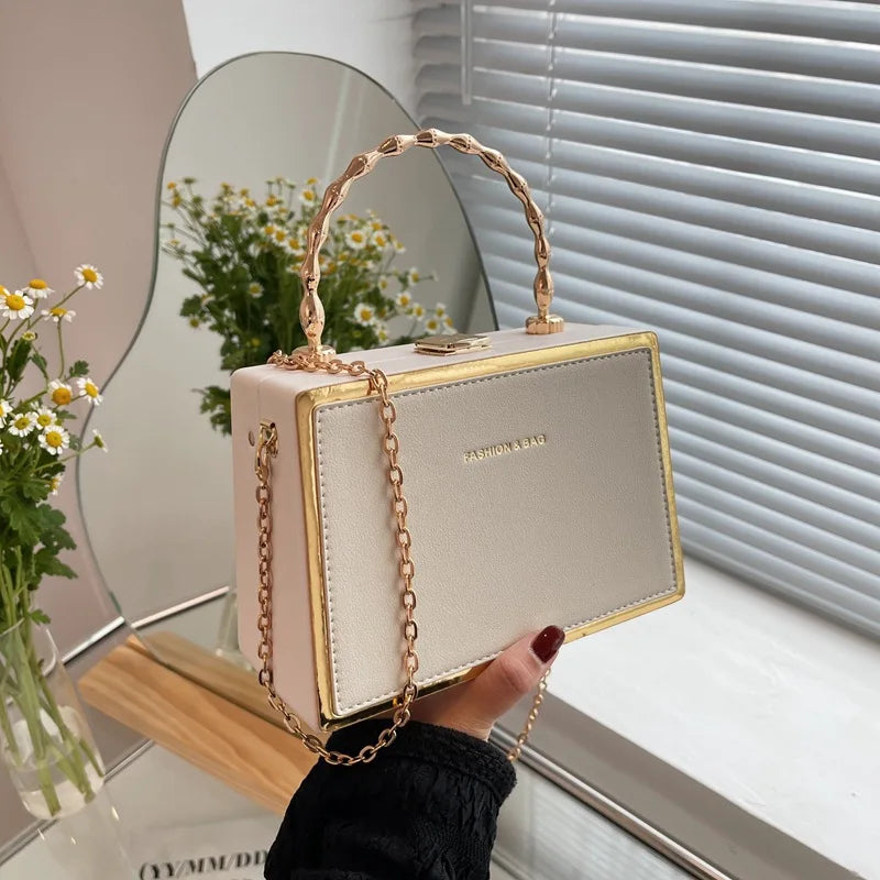 Vintage Small Totes Pu Leather Handbag And Purse For Women