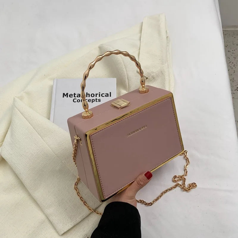Vintage Small Totes Pu Leather Handbag And Purse For Women