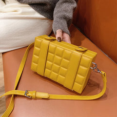 Small Crossbody Shoulder Bag for Women Casual Clutch PU Leather