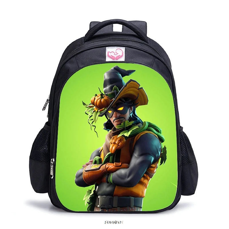 Boy School Backpack Kids Backpacks Student Anime Game Rucksack