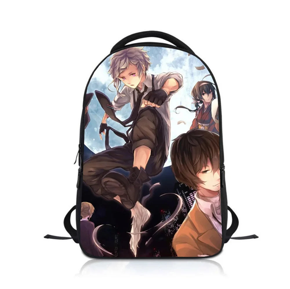 Bungo Stray Dogs Kids' Backpack Anime School Bag