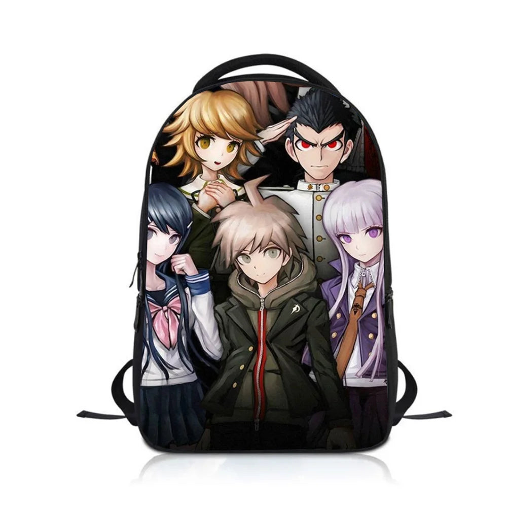 Anime Danganronpa Kids Backpack School Bag
