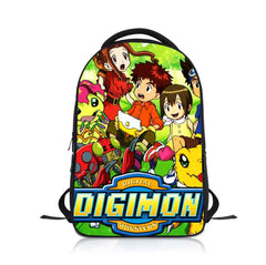 Anime Digimon Adventure Kids School Bag Kindergarten Bookbag