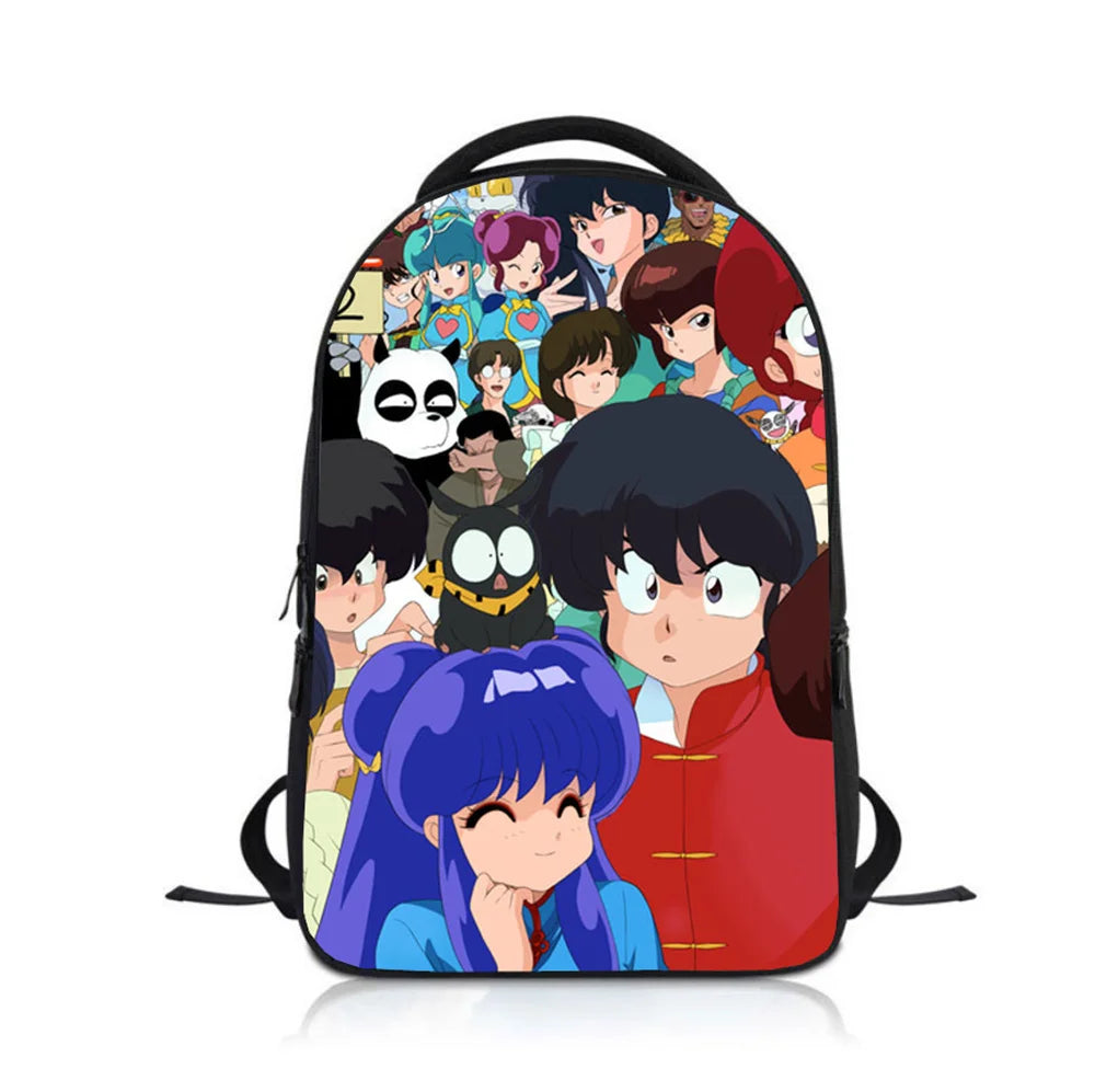 Anime Ranma Kindergarten Backpack Children School Bag