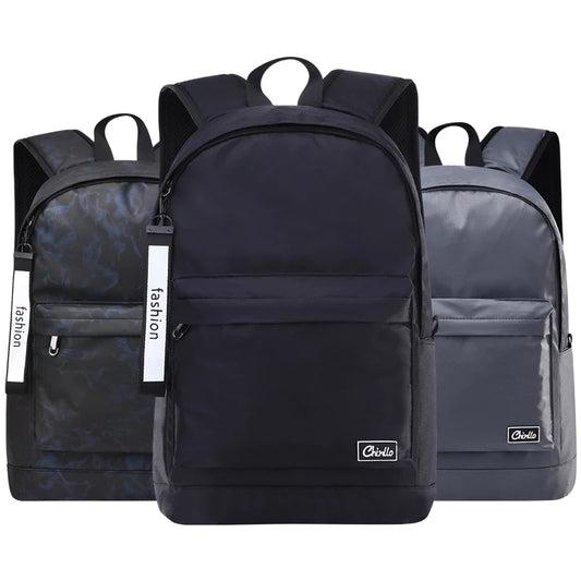 Boys Schoolbag Male Travel Mochila Teenager College Laptop Backpack