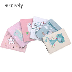 Unicorn Mermaid Cat Passport Cover for Women