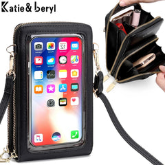 Women's Cellphone Wallet Small Shoulder Bag Mini Crossbody Purse