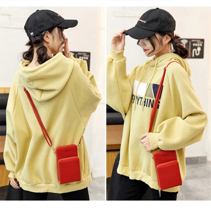 Small Women's Cellphone Wallet Crossbody Handbag