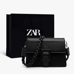 Solid Crossbody Shoulder Bag Large Capacity Tote Bag
