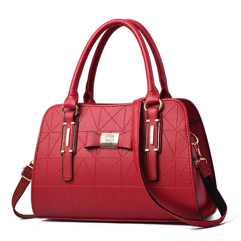 Women's Bucket Shoulder Bag Large Capacity Messenger Handbag